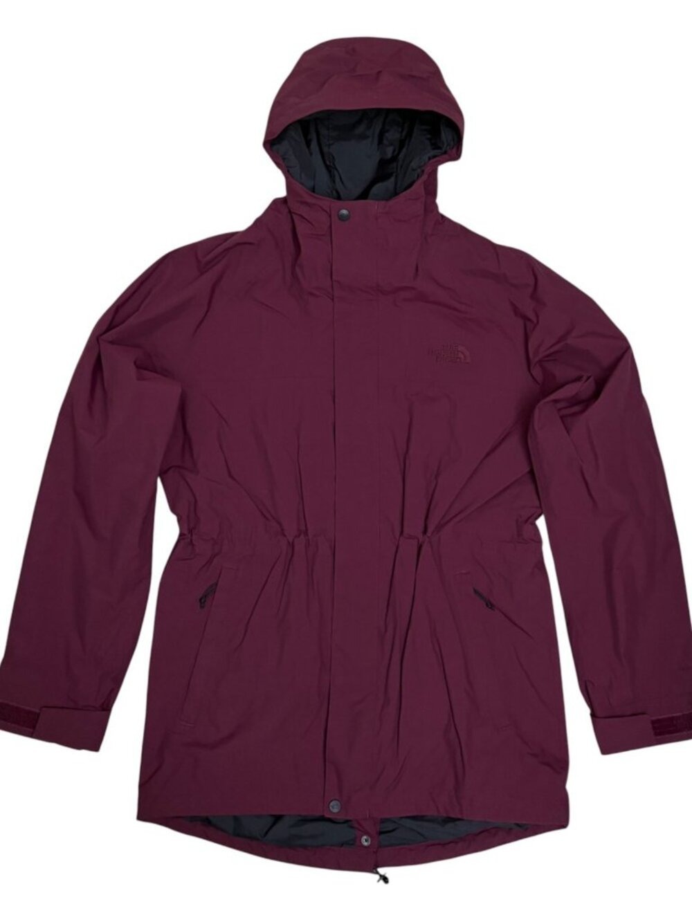 THE NORTH FACE DRYVENT Jacket Waterproof Windbreaker Long Rain Coat Mens Medium